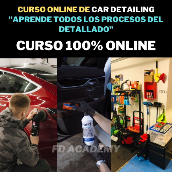 Curso Online Car Detailing "APRENDE LOS PROCESOS DEL DETALLADO" - Imagen 4