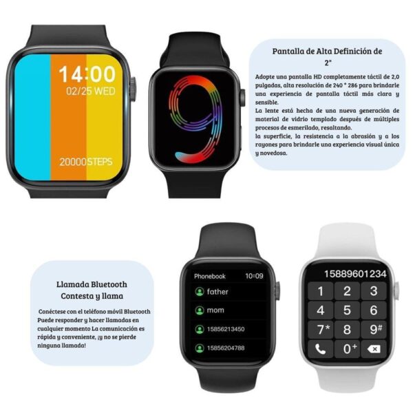 SMARTWATCH RELOJ INTELIGENT I9 PRO MAX S- D - Imagen 4